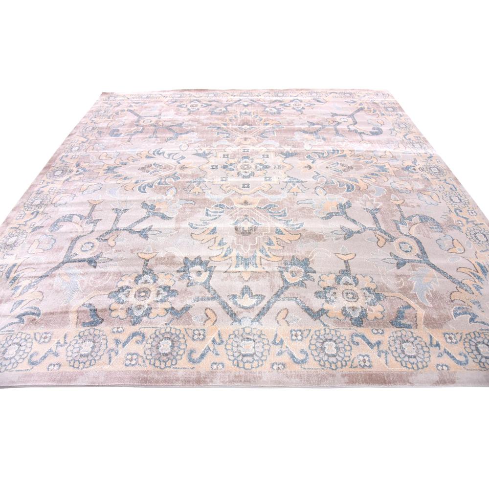 Paris Willow Rug, Gray (8' 0 x 8' 0). Picture 4