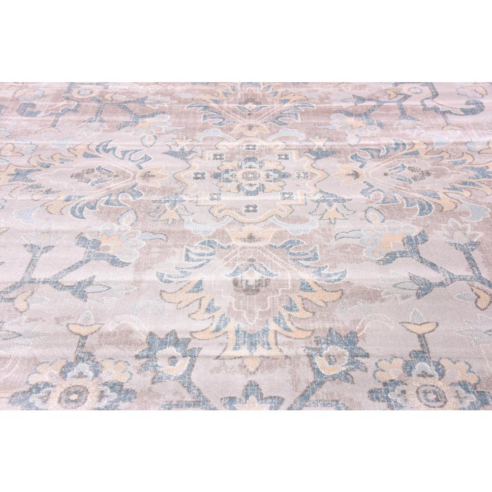 Paris Willow Rug, Gray (8' 0 x 8' 0). Picture 5