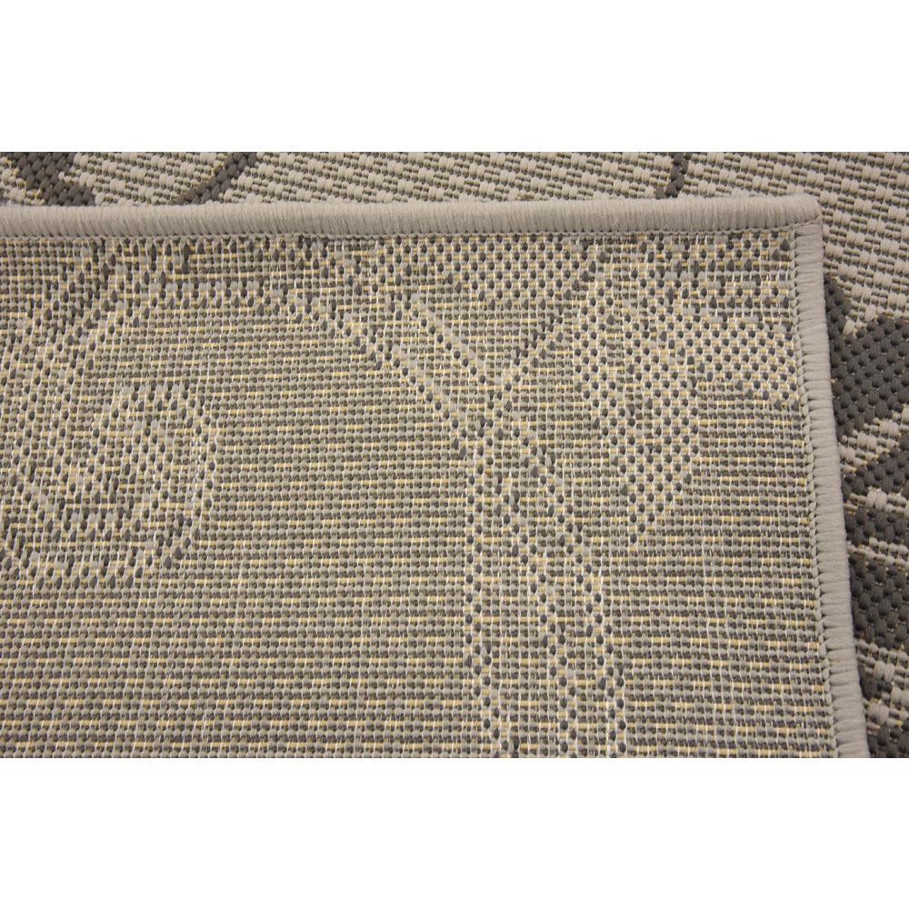 Outdoor Floral Rug, Gray (2' 2 x 3' 0). Picture 5