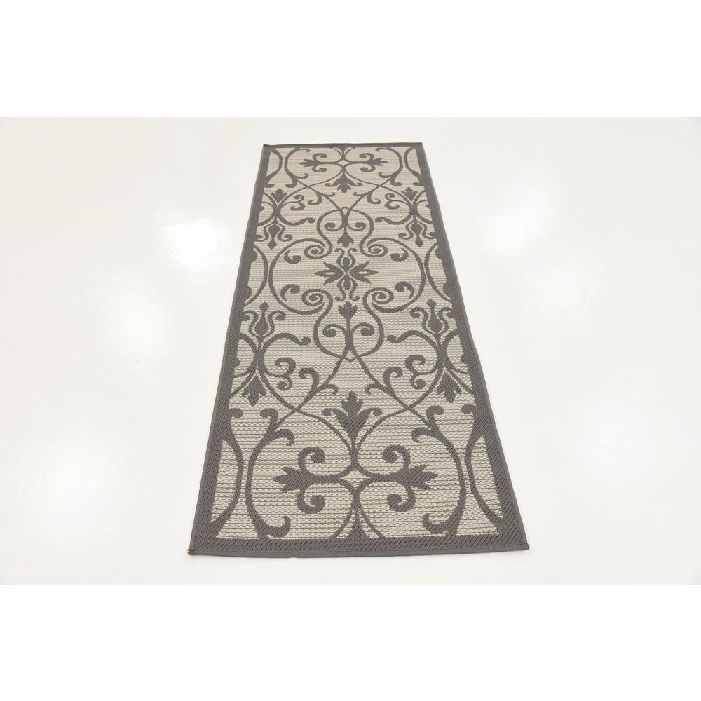 Outdoor Gate Rug, Gray (2' 2 x 6' 0). Picture 4