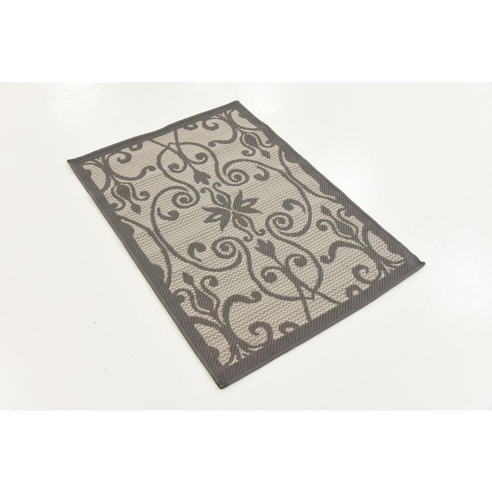 Outdoor Gate Rug, Gray (2' 2 x 3' 0). Picture 3