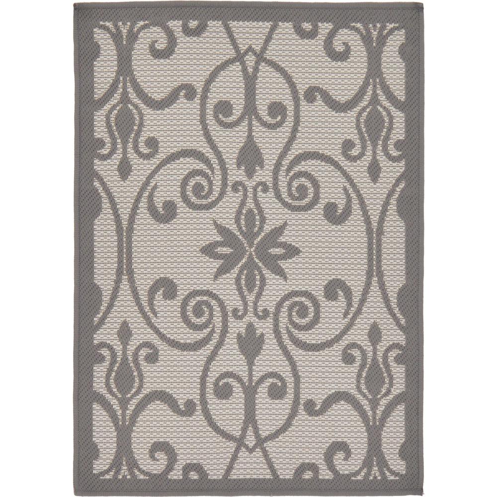 Outdoor Gate Rug, Gray (2' 2 x 3' 0). Picture 1