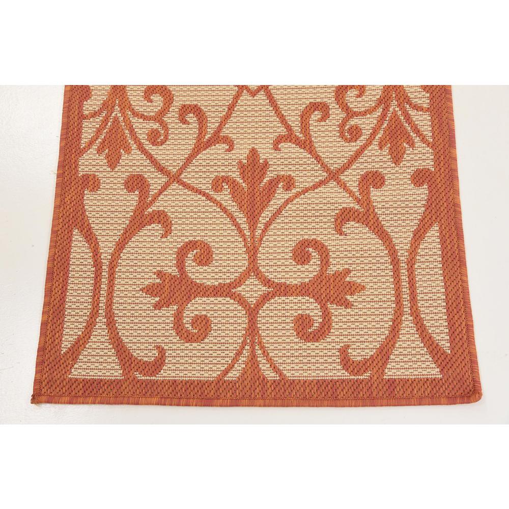 Outdoor Gate Rug, Terracotta (2' 2 x 6' 0). Picture 5