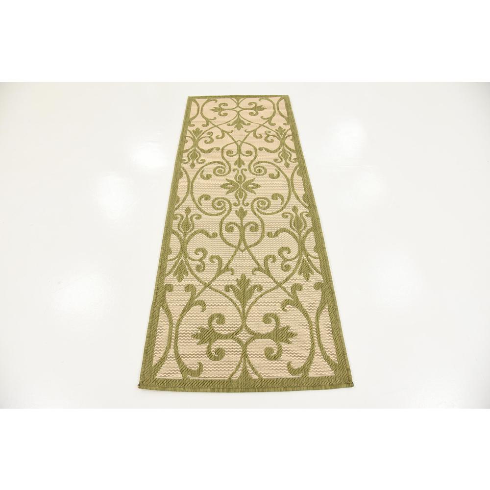 Outdoor Gate Rug, Light Green (2' 2 x 6' 0). Picture 4