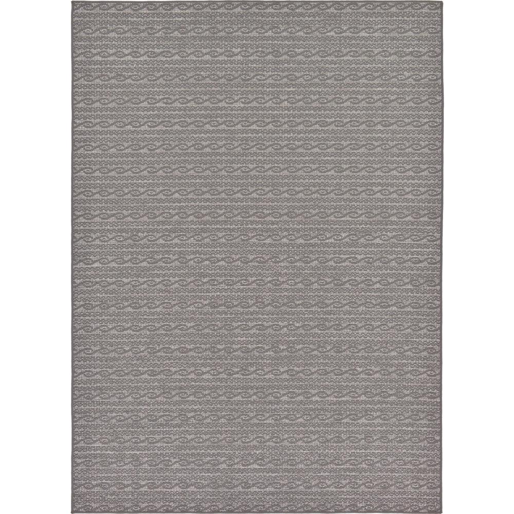Outdoor Links Rug, Gray (7' 0 x 10' 0). The main picture.