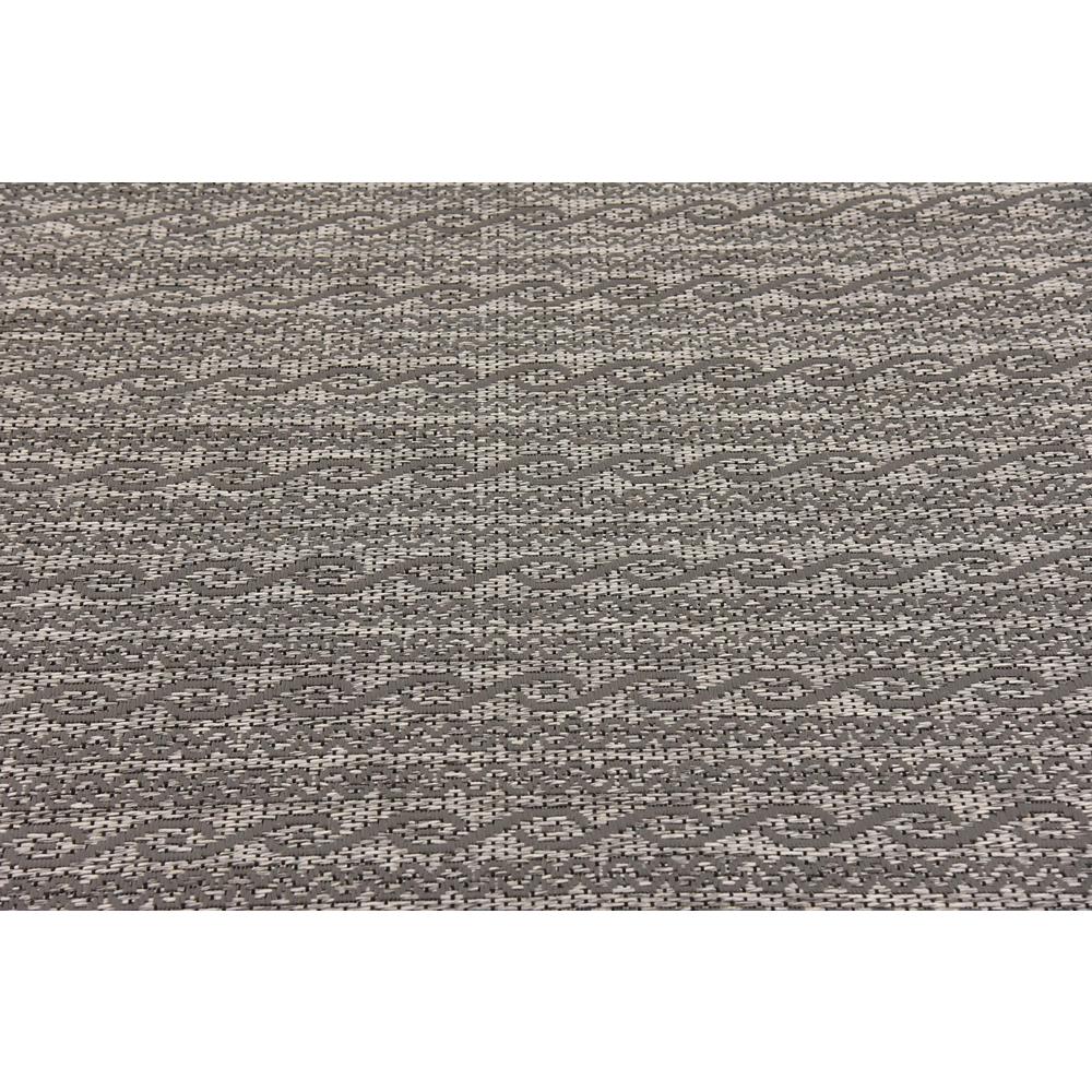 Outdoor Links Rug, Gray (6' 0 x 6' 0). Picture 5