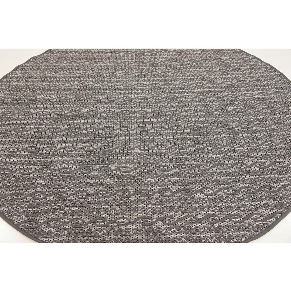 Outdoor Links Rug, Gray (6' 0 x 6' 0). Picture 4