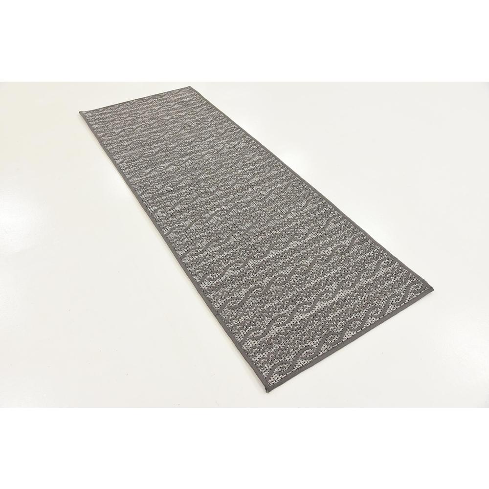 Outdoor Links Rug, Gray (2' 2 x 6' 0). Picture 3