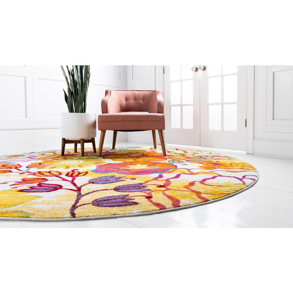 Kennedy Lyon Rug, Ivory (8' 0 x 8' 0). Picture 4
