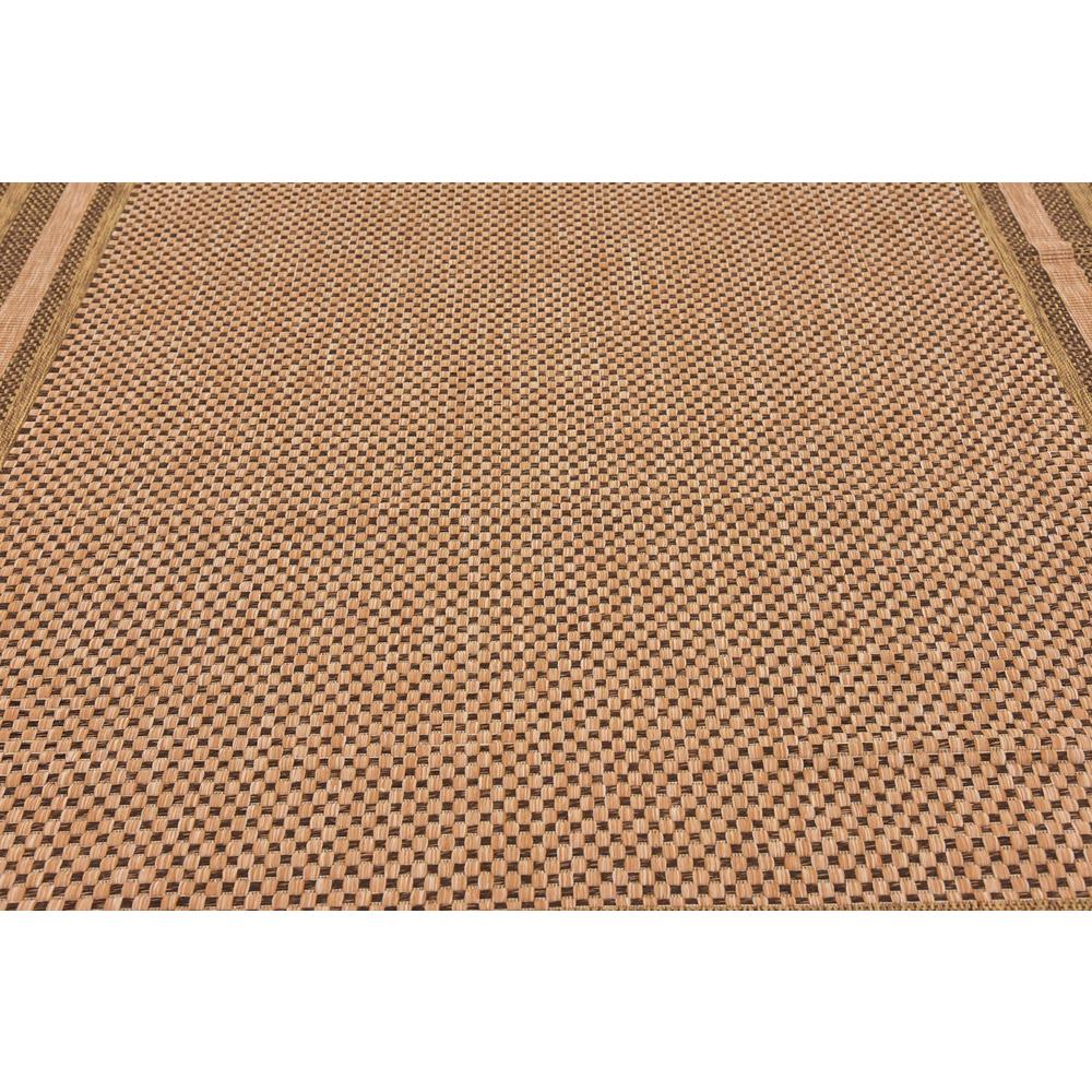 Outdoor Multi Border Rug, Brown (7' 0 x 10' 0). Picture 5