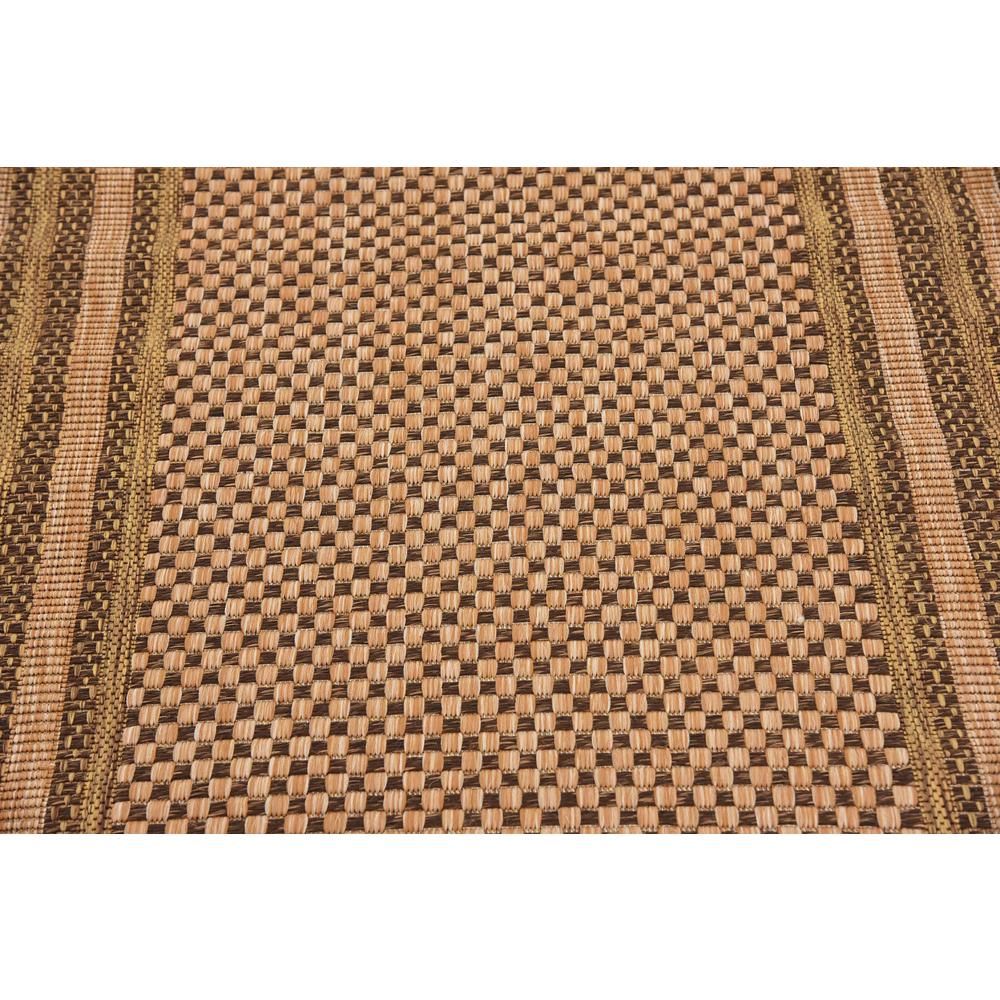 Outdoor Multi Border Rug, Brown (3' 3 x 5' 0). Picture 4