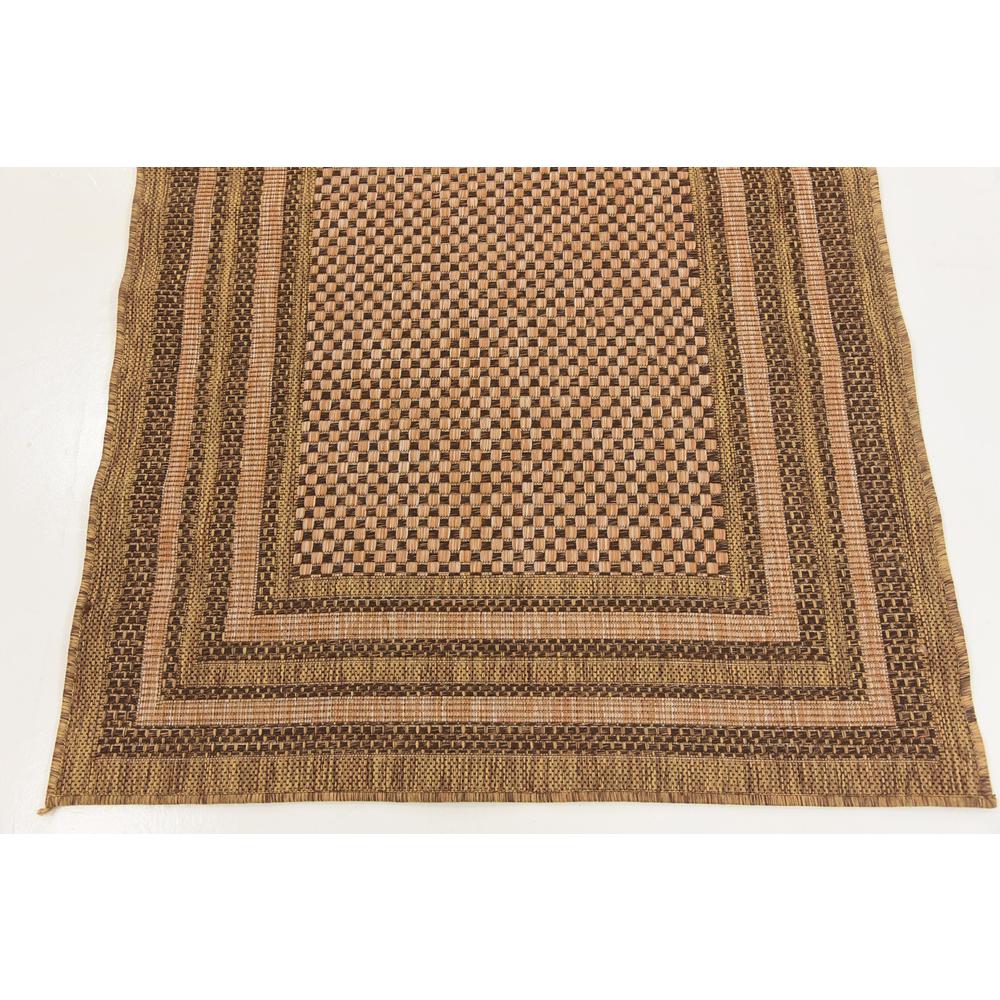Outdoor Multi Border Rug, Brown (3' 3 x 5' 0). Picture 5