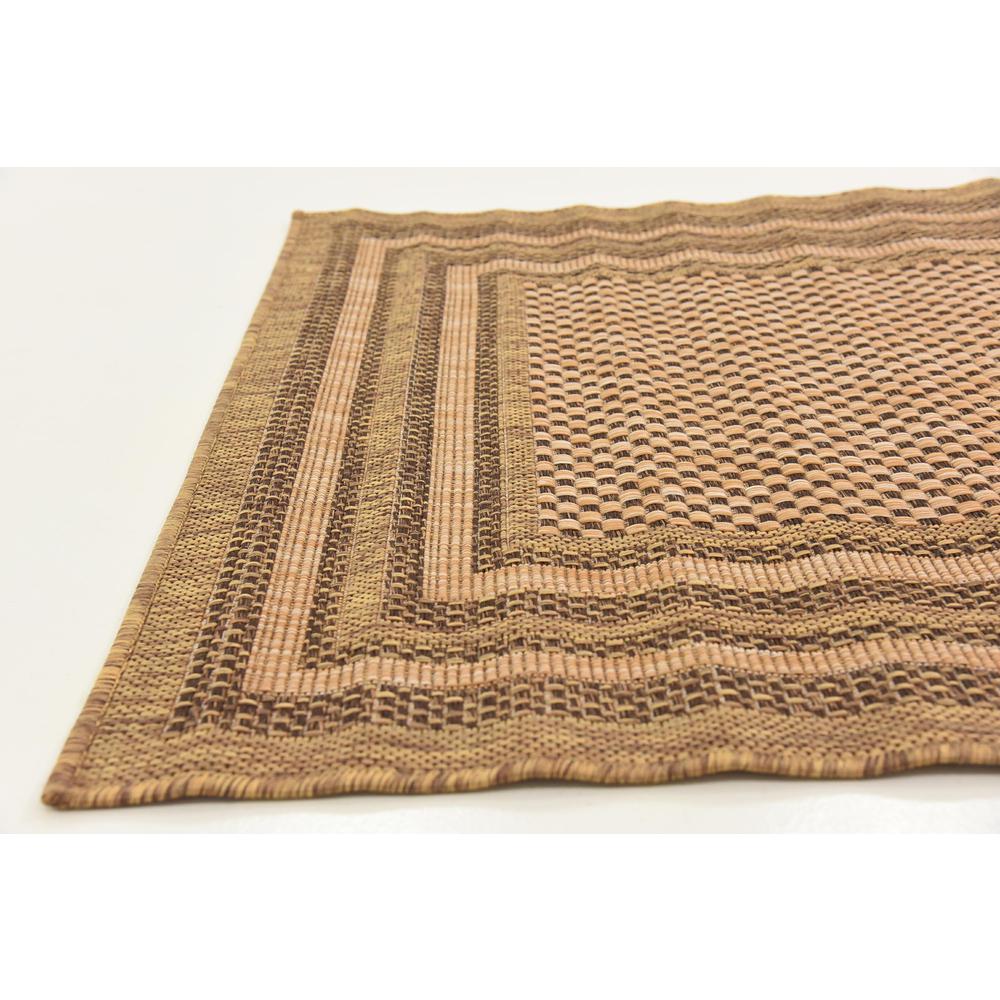Outdoor Multi Border Rug, Brown (3' 3 x 5' 0). Picture 6