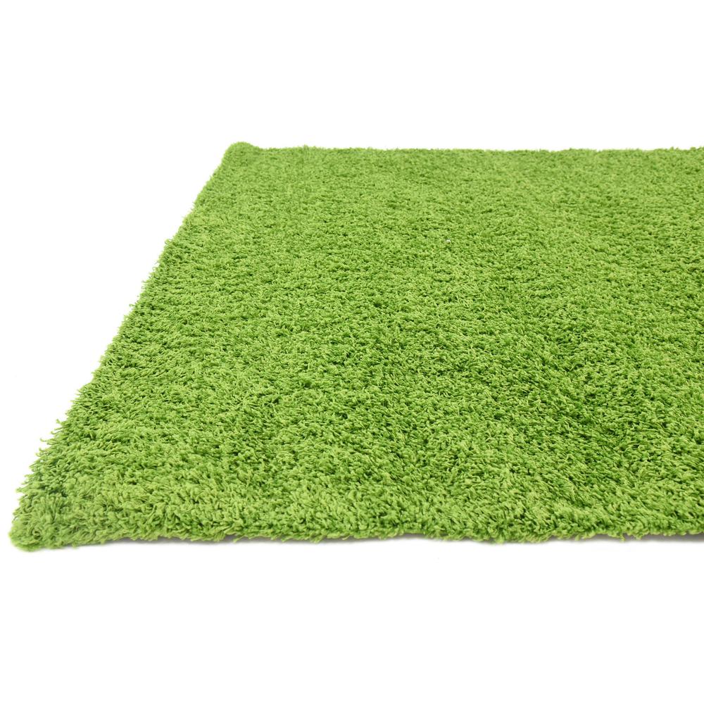 Solid Shag Rug, Grass Green (8' 2 x 8' 2). Picture 6