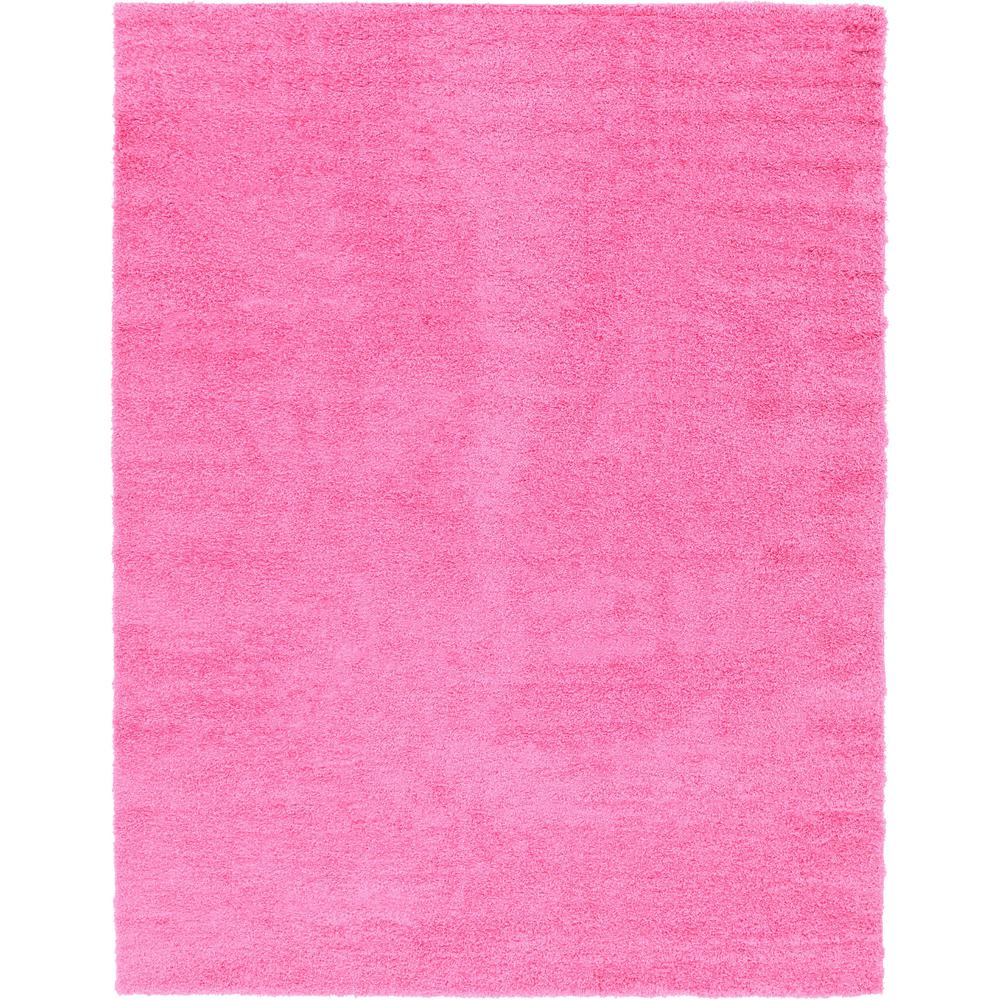 Solid Shag Rug, Bubblegum Pink (10' 0 x 13' 0). Picture 1
