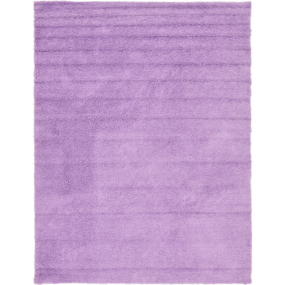 Solid Shag Rug, Lilac (9' 0 x 12' 0). Picture 1