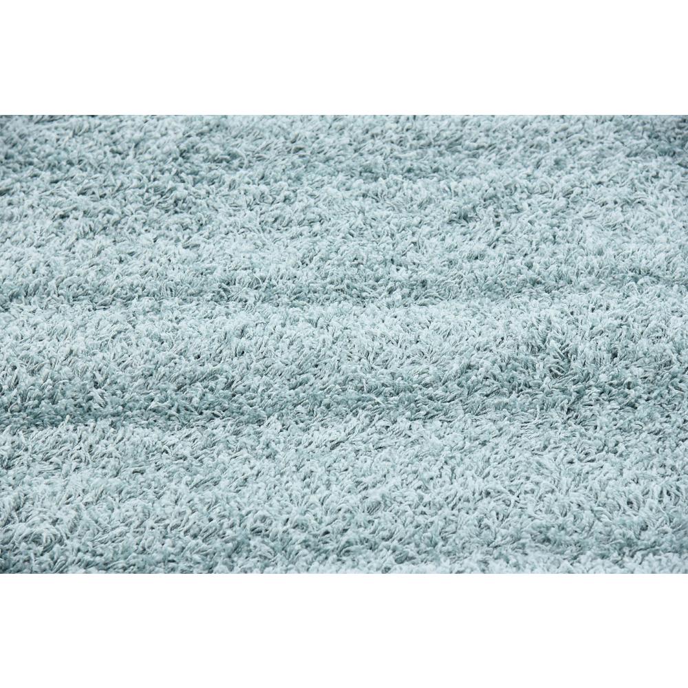 Solid Shag Rug, Slate Blue (8' 2 x 8' 2). Picture 5