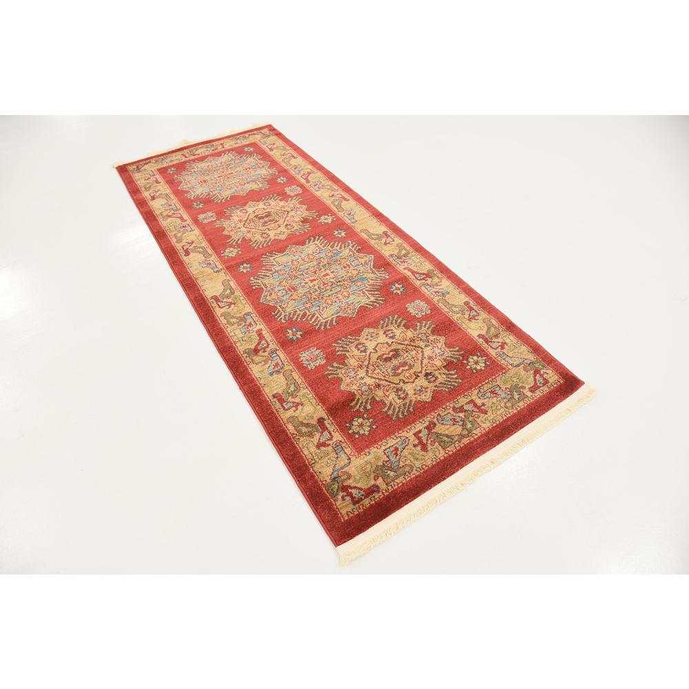 Cyrus Sahand Rug, Red (2' 7 x 6' 7). Picture 6