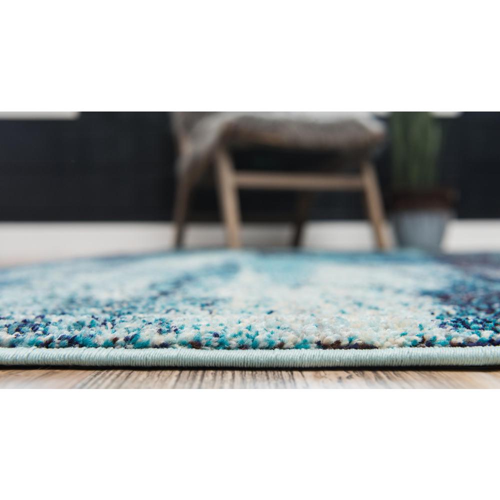 Lilly Jardin Rug, Blue (8' 0 x 8' 0). Picture 3