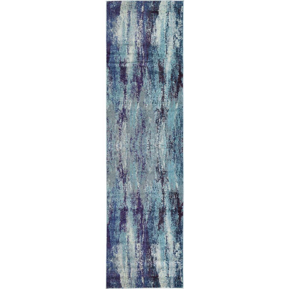 Lilly Jardin Rug, Blue (2' 7 x 10' 0). Picture 1