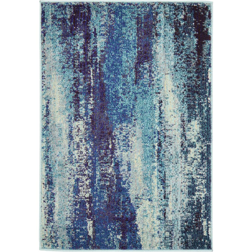 Lilly Jardin Rug, Blue (2' 2 x 3' 0). Picture 1