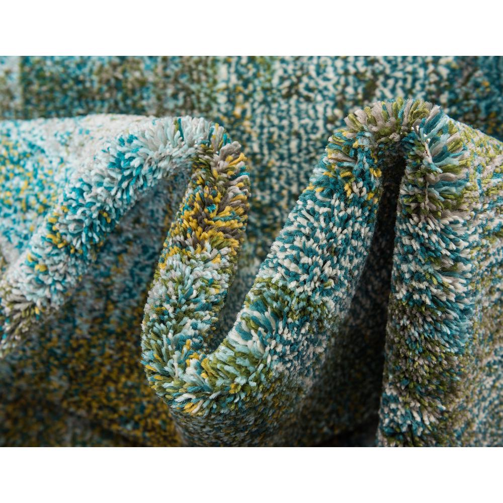 Lilly Jardin Rug, Turquoise (2' 7 x 10' 0). Picture 6