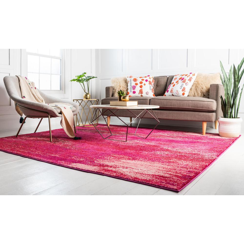 Lilly Jardin Rug, Pink (8' 0 x 8' 0). Picture 3