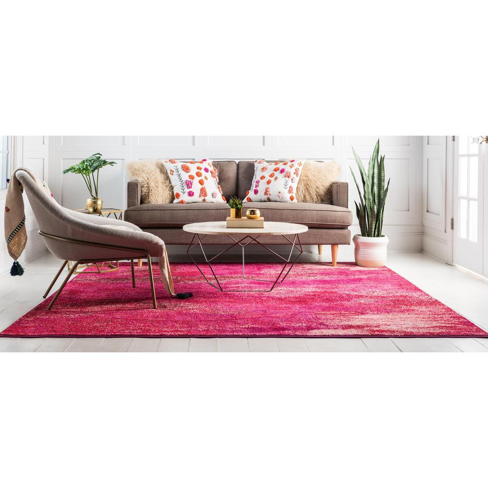 Lilly Jardin Rug, Pink (8' 0 x 8' 0). Picture 4
