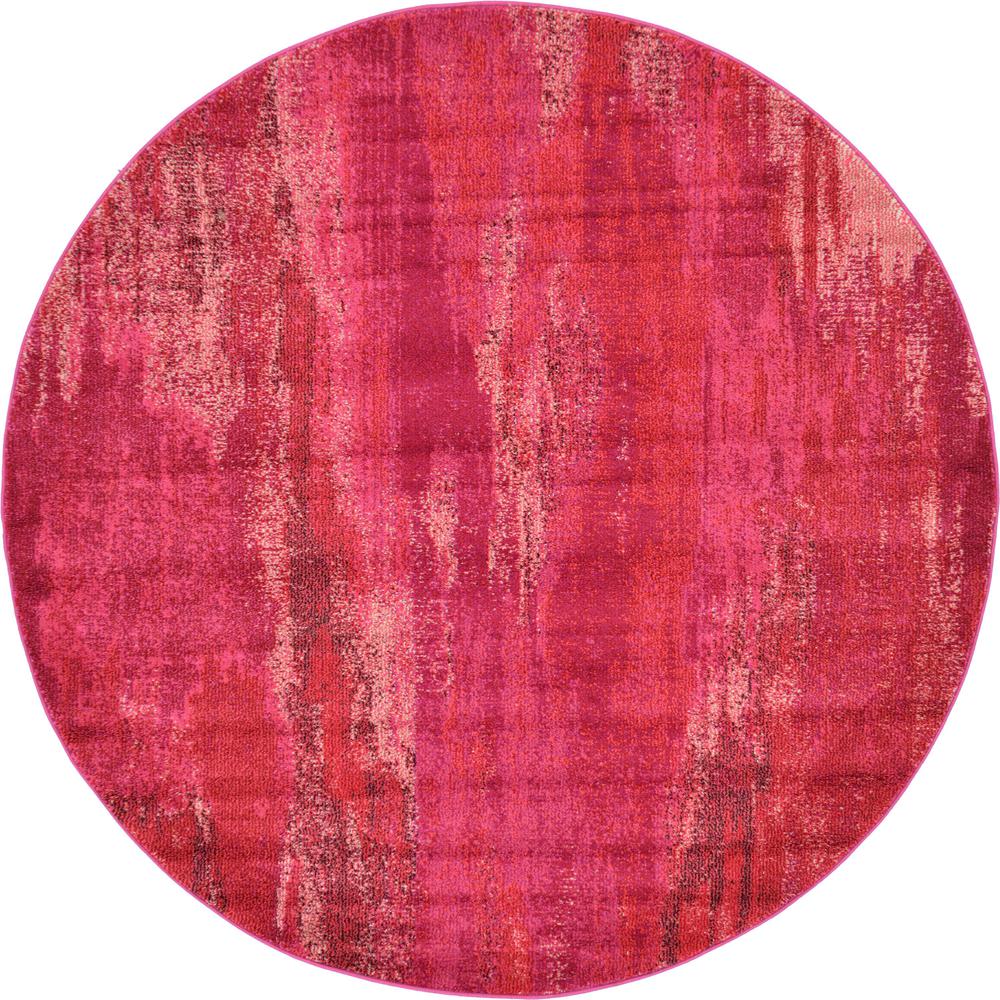 Lilly Jardin Rug, Pink (6' 0 x 6' 0). Picture 1
