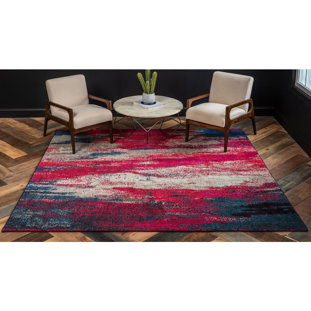 Lilly Jardin Rug, Magenta (8' 0 x 8' 0). Picture 3