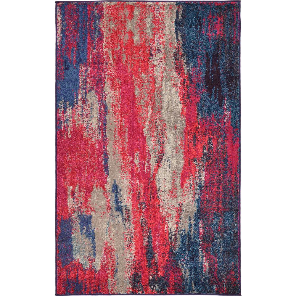 Lilly Jardin Rug, Magenta (3' 3 x 5' 3). Picture 1
