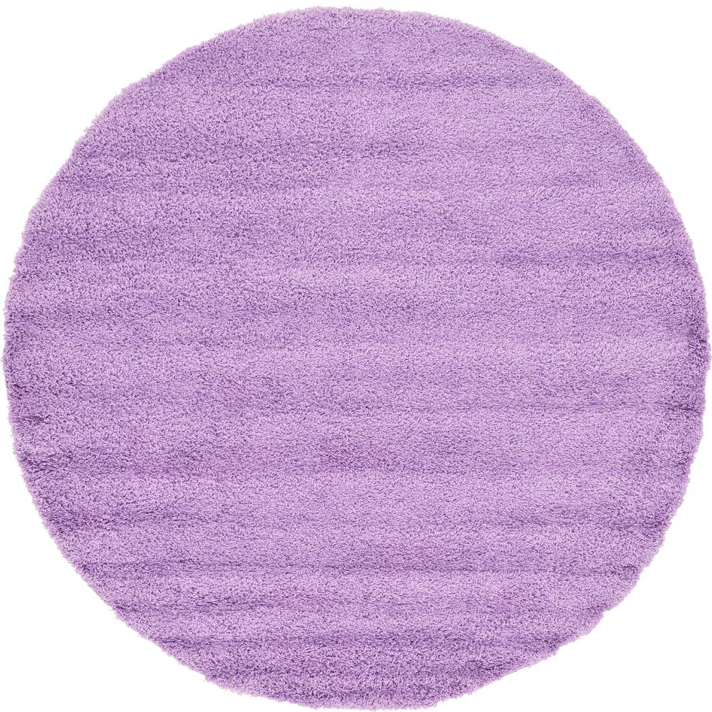 Solid Shag Rug, Lilac (8' 2 x 8' 2). Picture 1