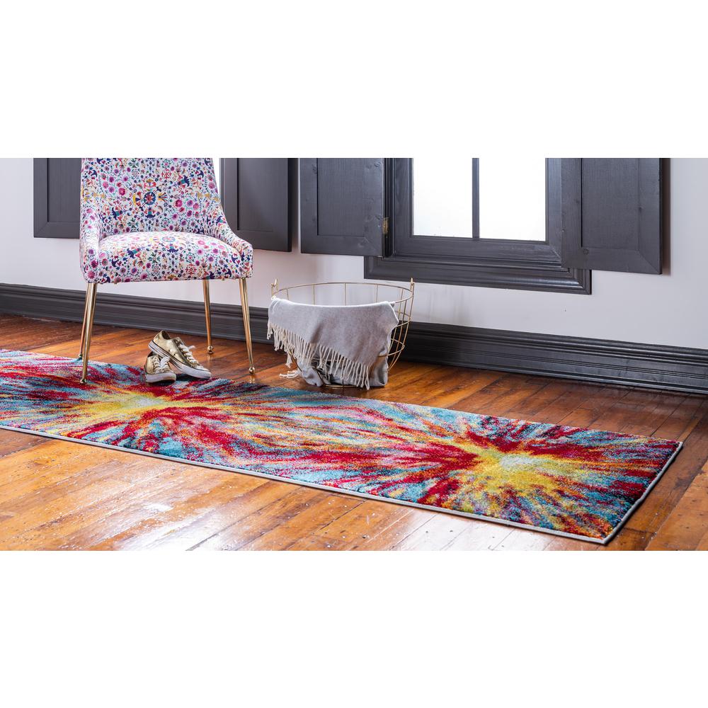 Ruby Lyon Rug, Multi (2' 7 x 10' 0). Picture 3