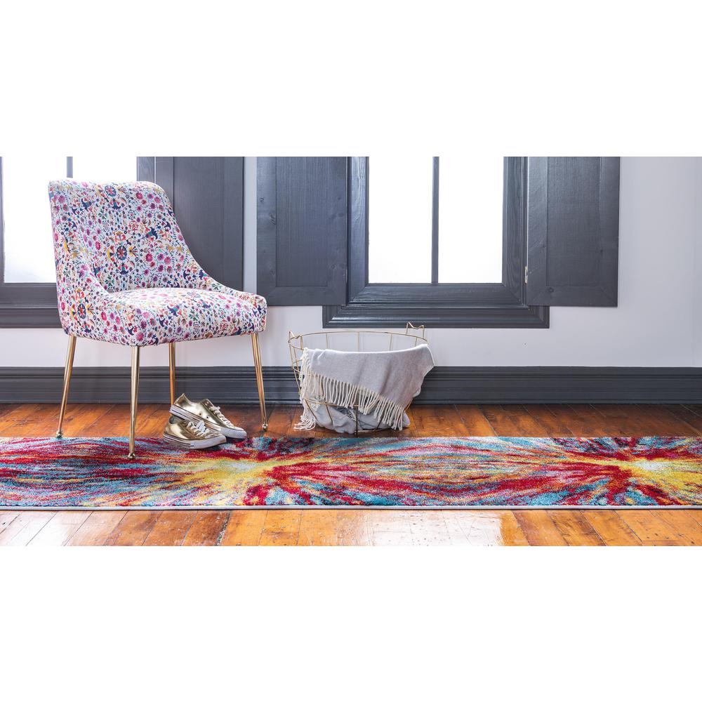 Ruby Lyon Rug, Multi (2' 7 x 10' 0). Picture 4