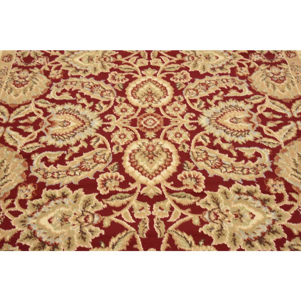 Asheville Voyage Rug, Red (6' 0 x 6' 0). Picture 5