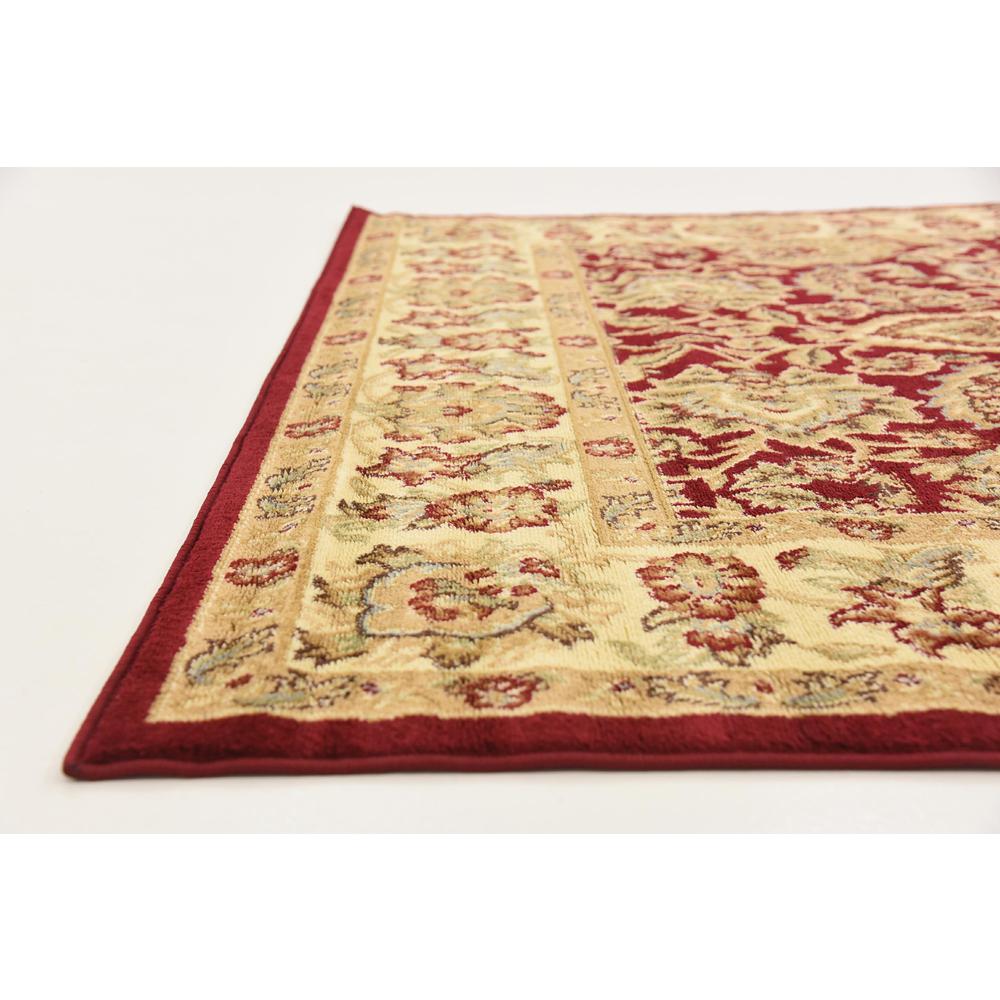 Asheville Voyage Rug, Red (6' 0 x 6' 0). Picture 6
