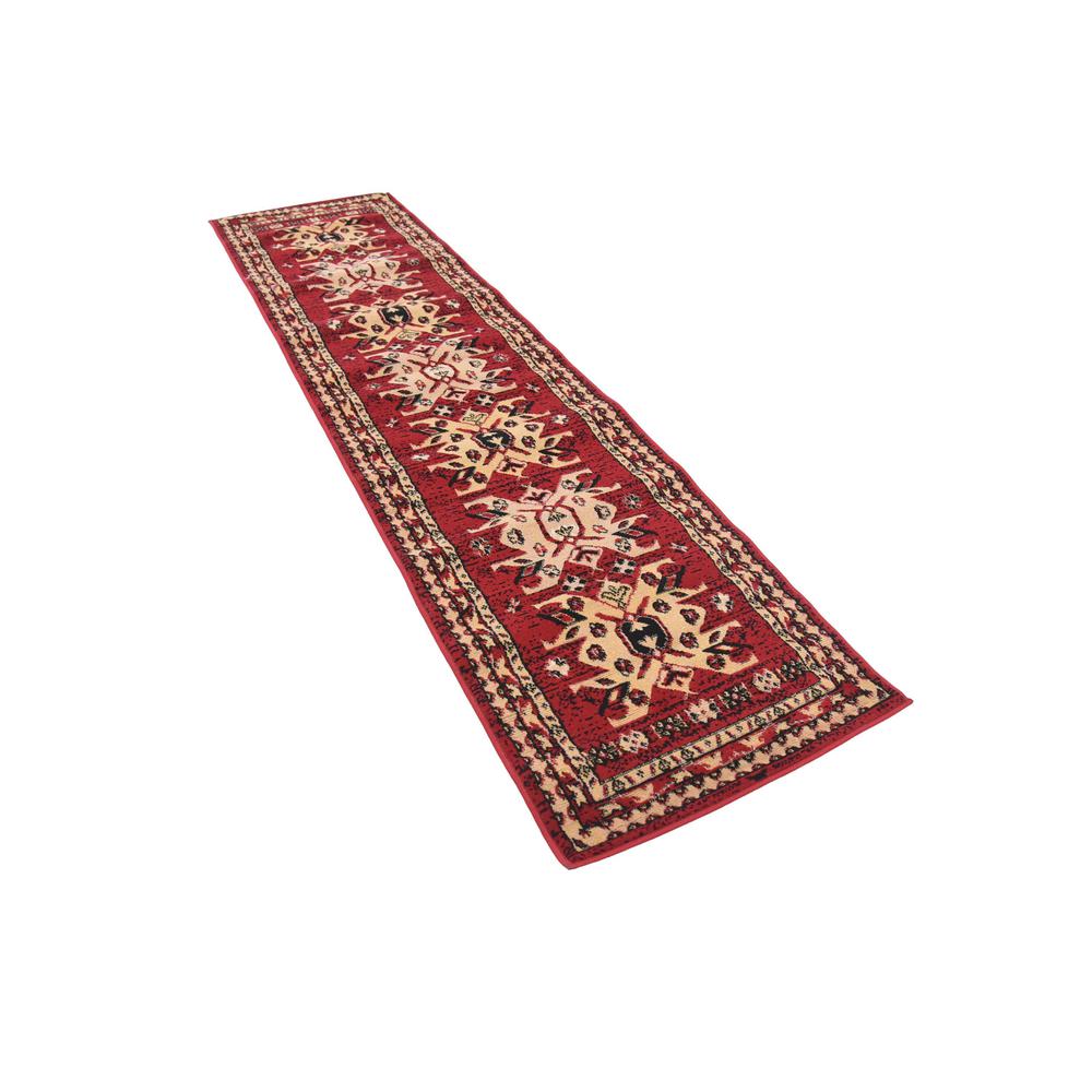 Taftan Oasis Rug, Red (2' 2 x 8' 2). Picture 3