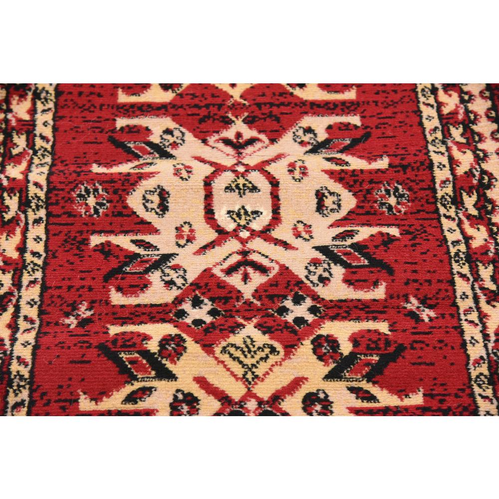 Taftan Oasis Rug, Red (2' 2 x 8' 2). Picture 5