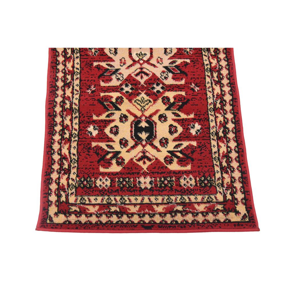 Taftan Oasis Rug, Red (2' 2 x 8' 2). Picture 6