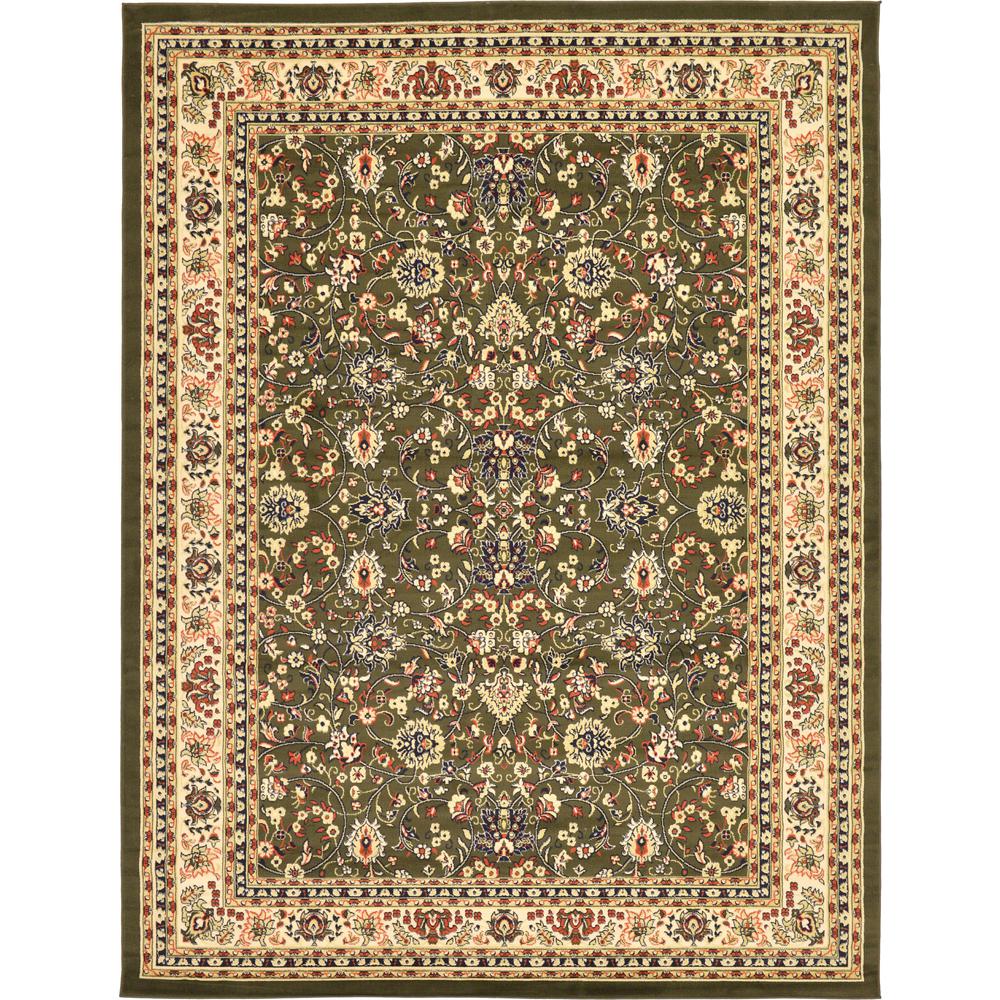 Washington Sialk Hill Rug, Olive (9' 0 x 12' 0). Picture 1
