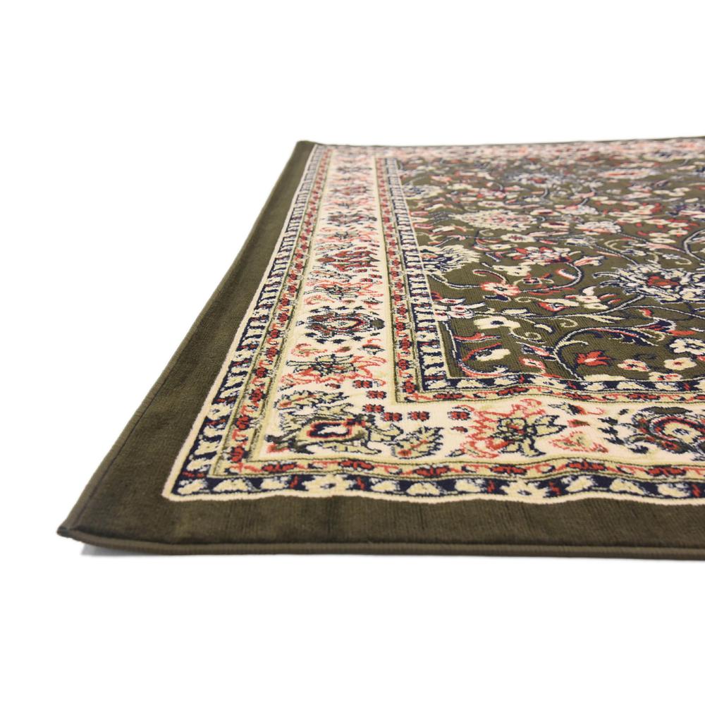 Washington Sialk Hill Rug, Olive (8' 0 x 8' 0). Picture 6