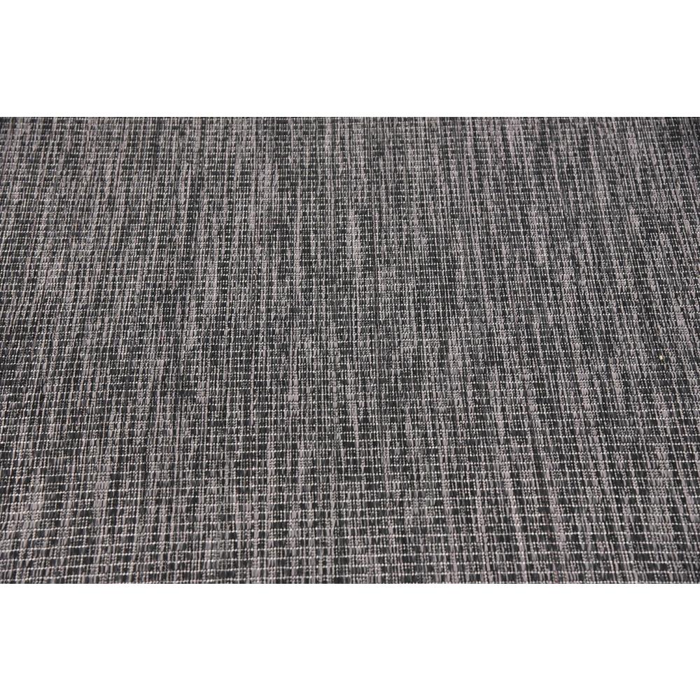 Outdoor Solid Rug, Black (5' 0 x 8' 0). Picture 6