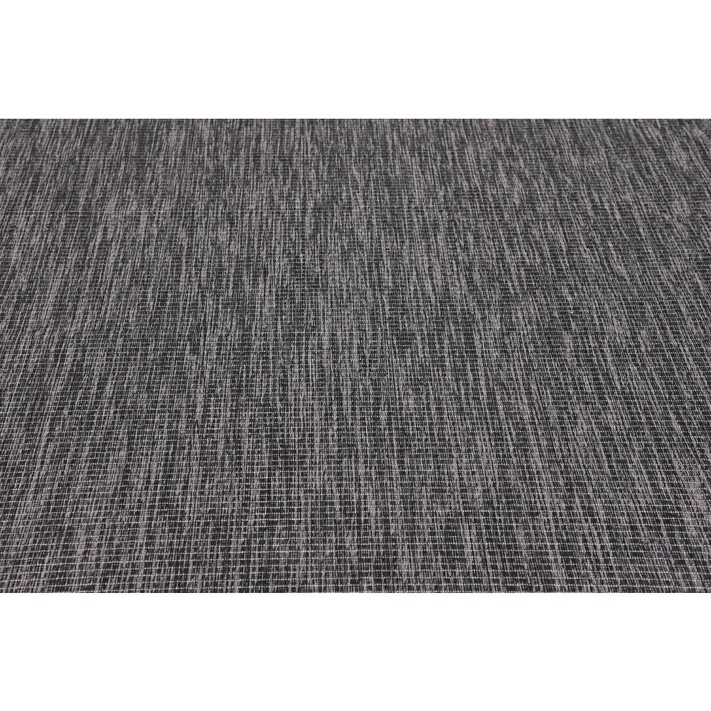Outdoor Solid Rug, Black (7' 0 x 10' 0). Picture 6
