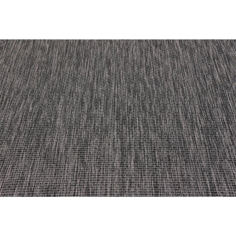 Outdoor Solid Rug, Black (6' 0 x 9' 0). Picture 6