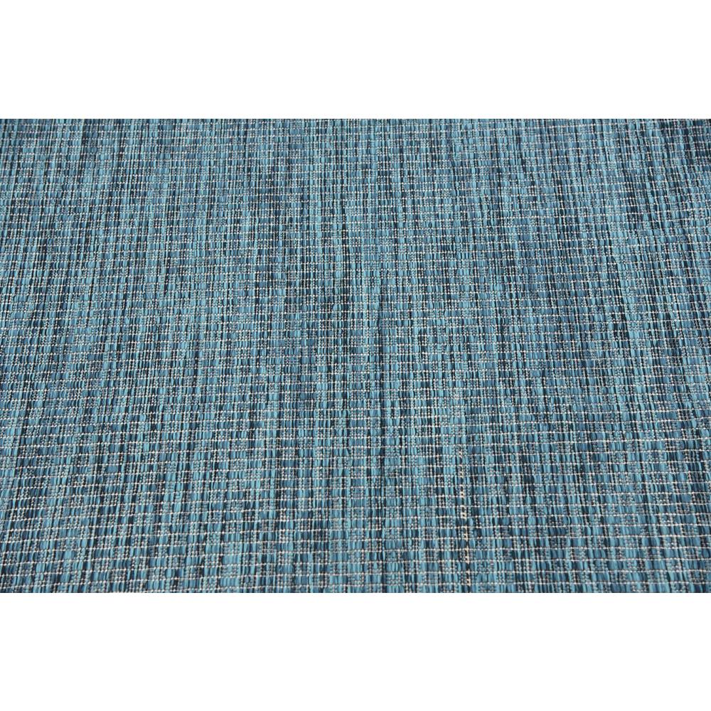 Outdoor Solid Rug, Teal (4' 0 x 6' 0). Picture 5