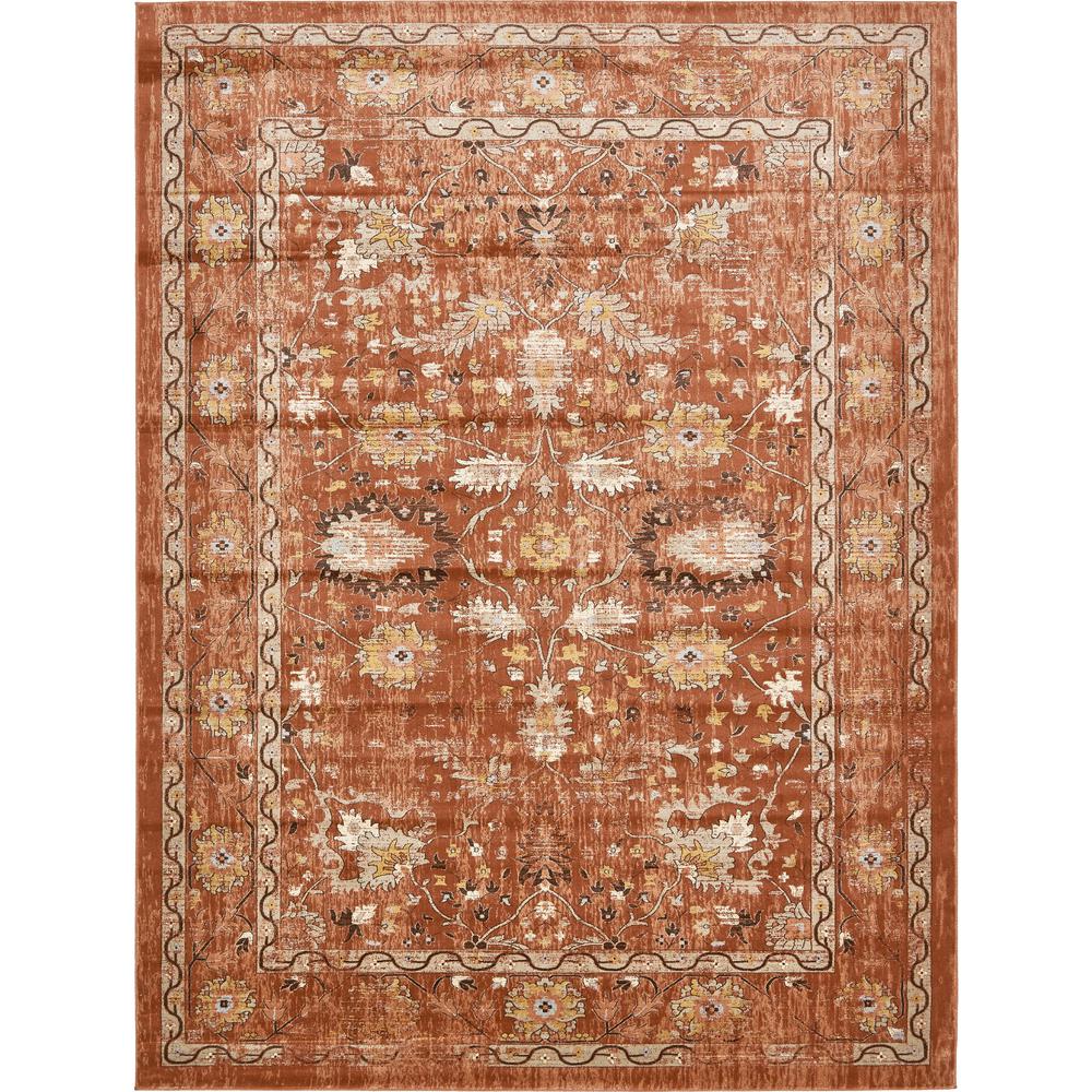 Osterbro Oslo Rug, Terracotta (10' 0 x 13' 0). Picture 1