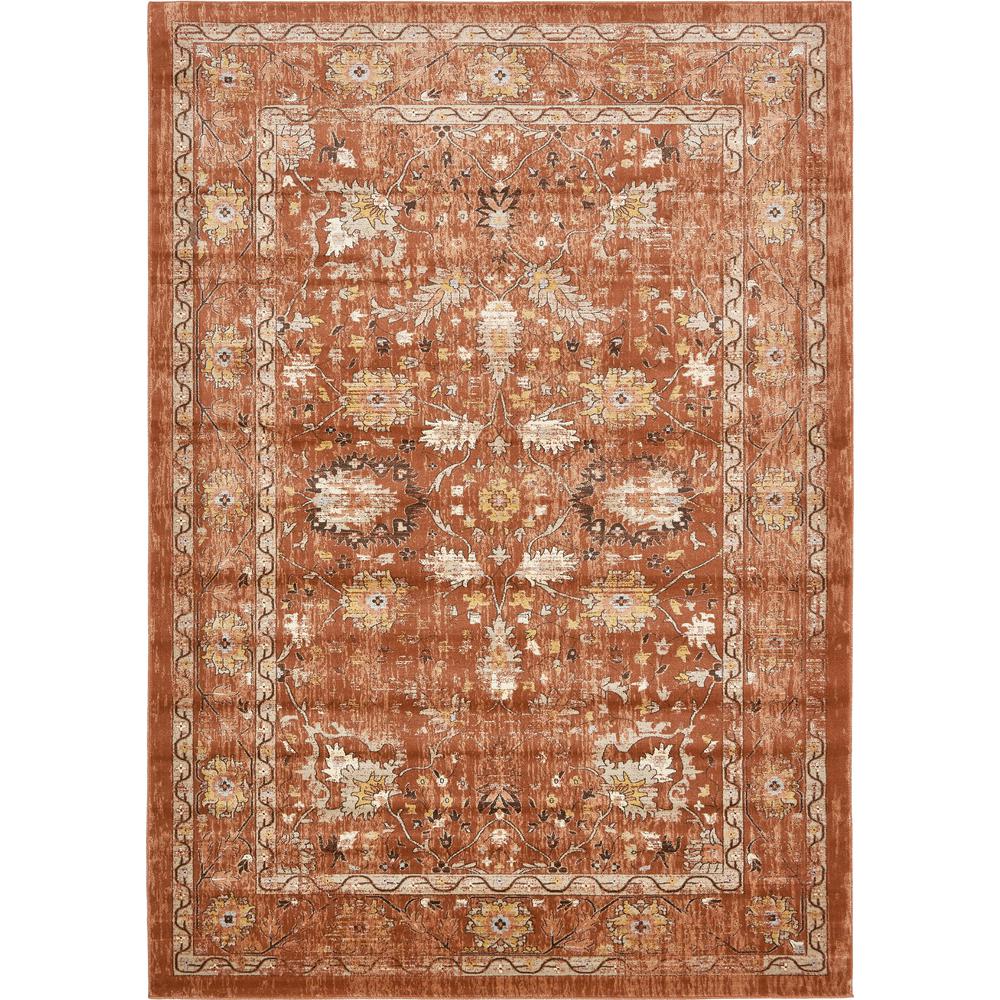 Osterbro Oslo Rug, Terracotta (8' 0 x 11' 4). Picture 1