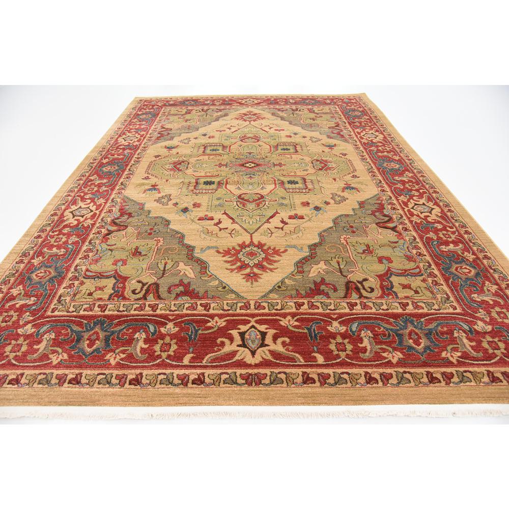 Arsaces Sahand Rug, Tan (8' 2 x 11' 0). Picture 4
