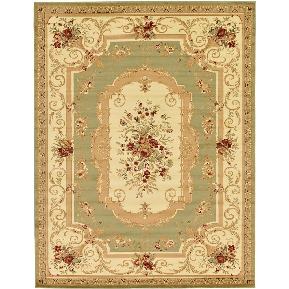 Henry Versailles Rug, Green (10' 0 x 13' 0). Picture 1