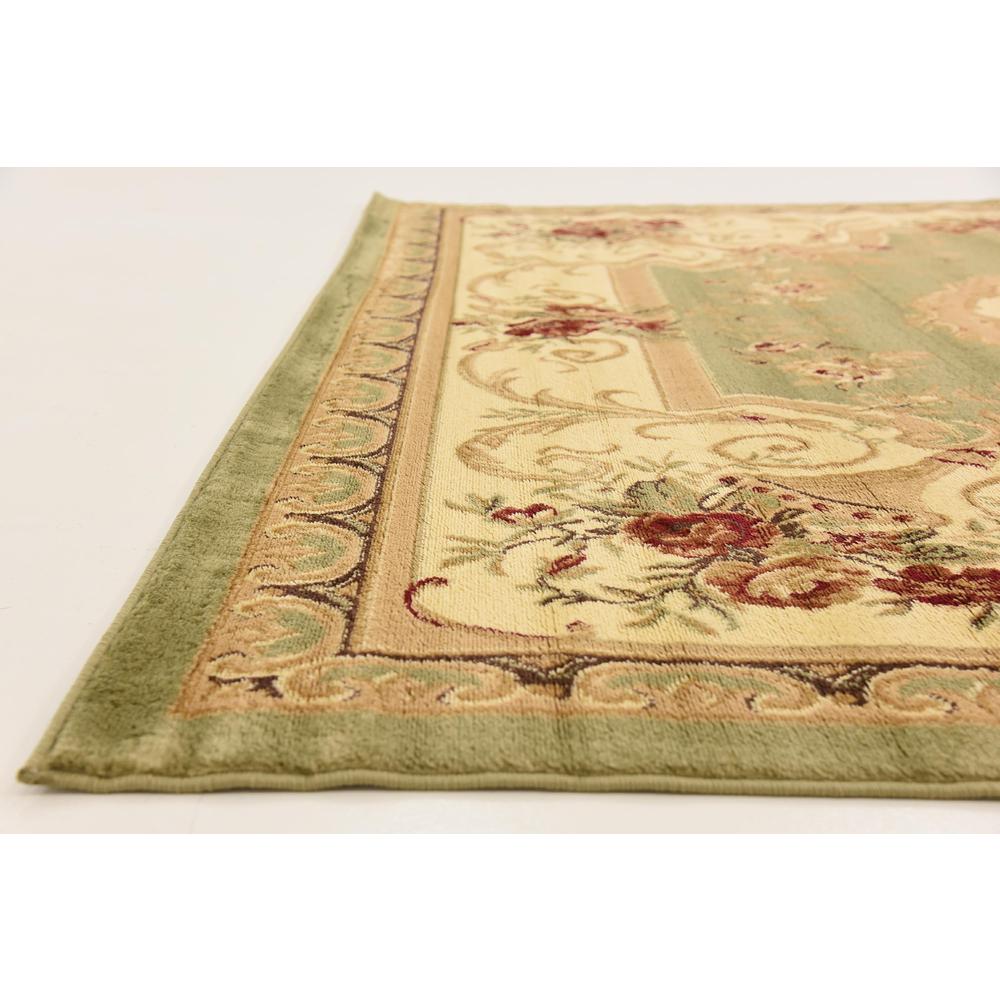 Henry Versailles Rug, Green (8' 0 x 8' 0). Picture 6